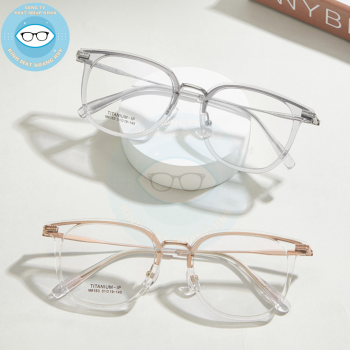 Gọng nhựa càng kính titanium mã M6163